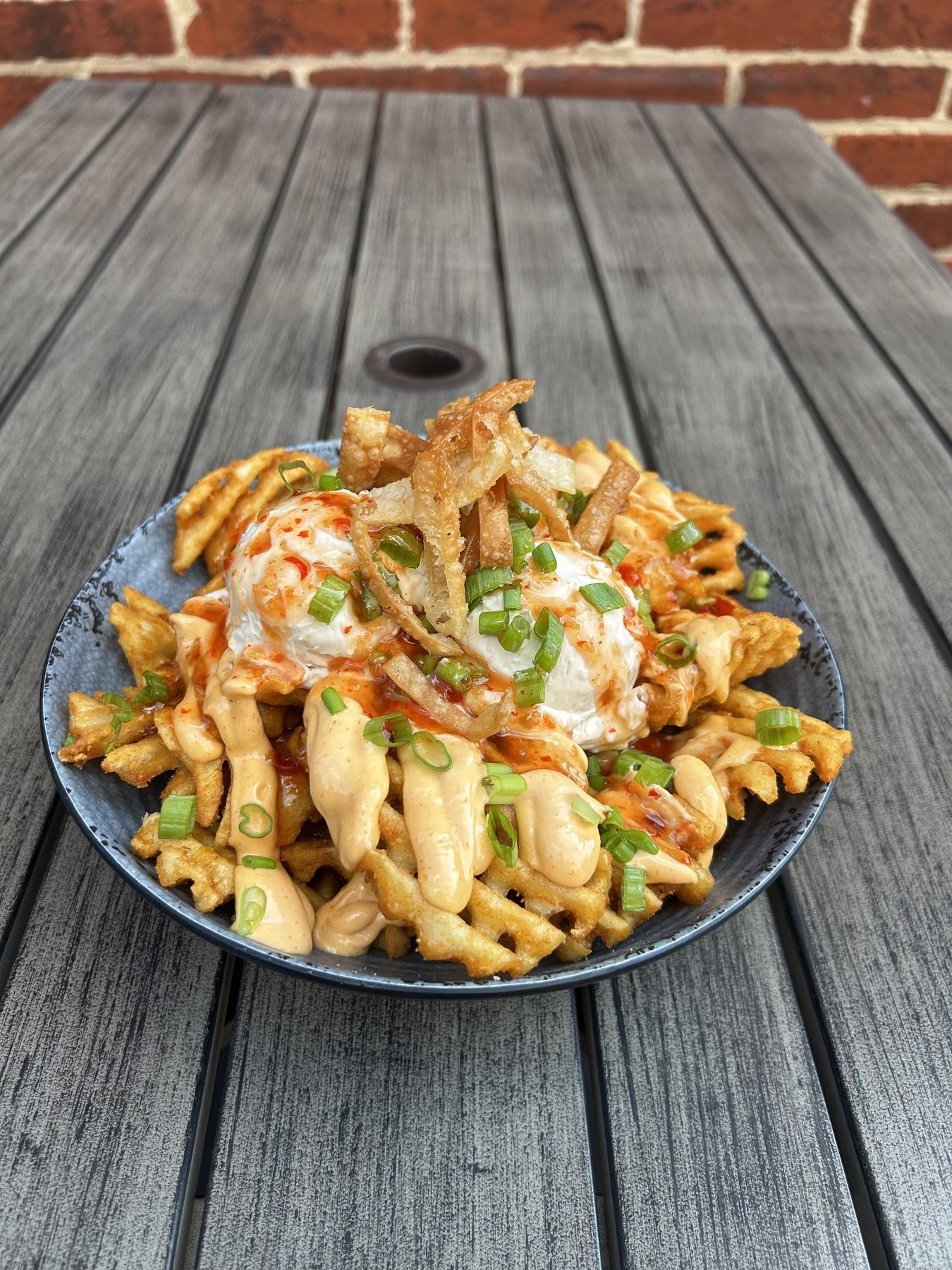 Crab Rangoon Fries